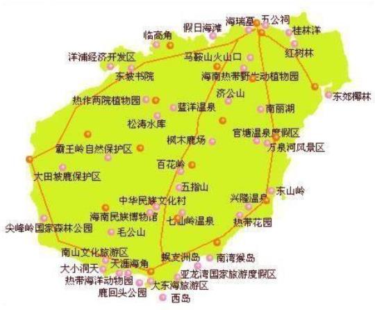 临沂到三亚自驾游最佳路线？
