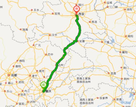 杨凌到西安汽车高速需多长时间？
