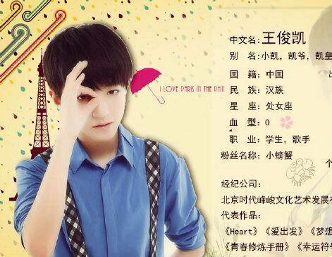 关于tfboys王俊凯唯美句子大全 关于tfboys王俊凯的英语作文