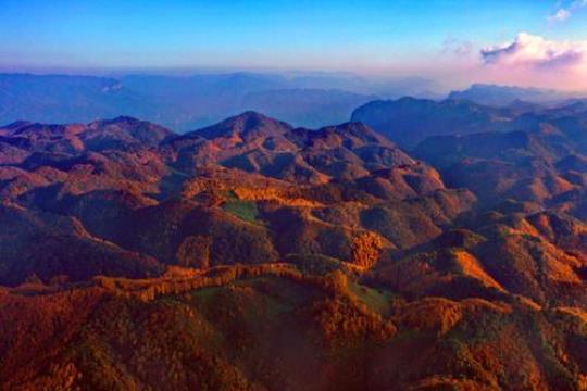 四川广元朝天鸡公山多高？