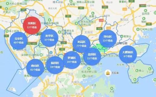 深圳区域划分（详解深圳市的行政区划和发展现状）