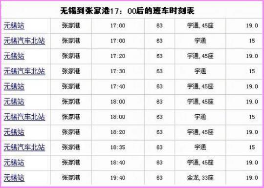 无锡汽车站时刻表查询方法及注意事项