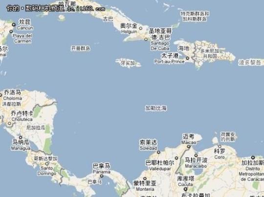 加勒比海在哪里？